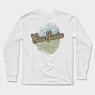 Circa Survive Fingerprint Long Sleeve T-Shirt